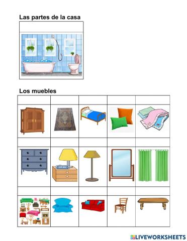 Los muebles