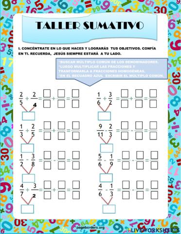 Fracciones heterogéneas