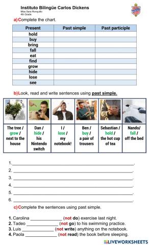18 - Grammar Practice 14-10