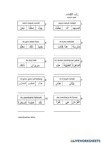 Kata ganti dan kata tunjuk