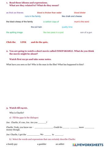 Inseparable-Short film