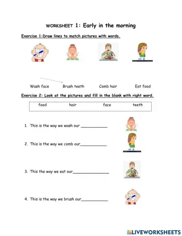 Early in the morning