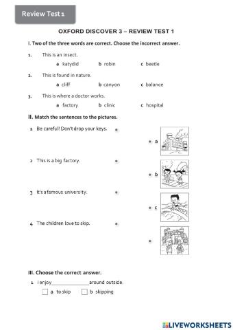 O.D3 - Review Test 1