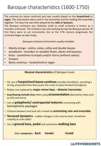 Nat 5 Recognising Musical Periods