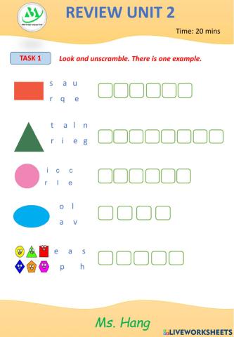 Review unit 2 - grade 2