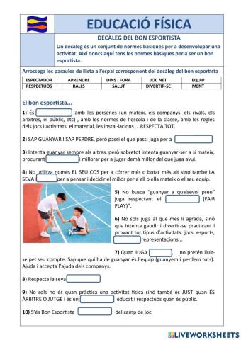 Decàleg bon esportista