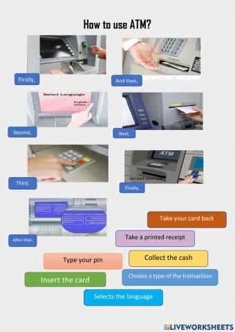 How to use ATM?