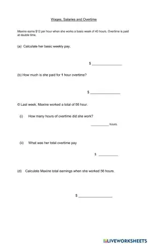 Overtime Bjc past questions