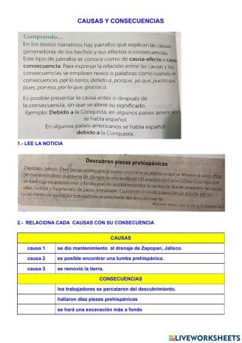 Causas y consecuencias