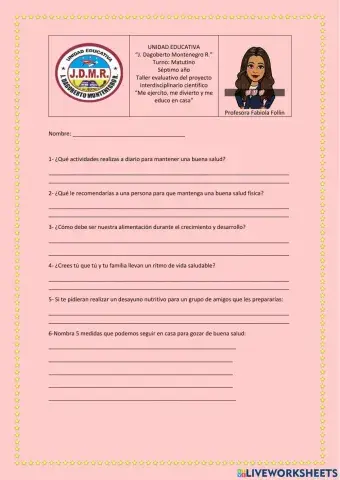 Taller de ciencias naturales