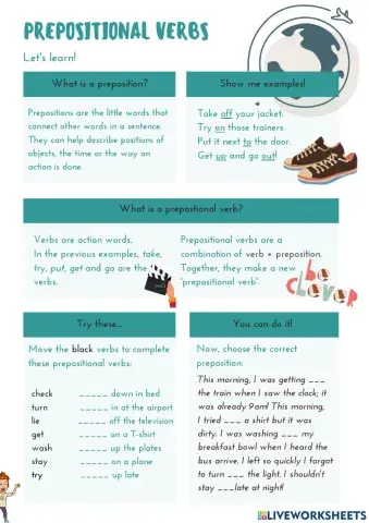 Preposition Verbs