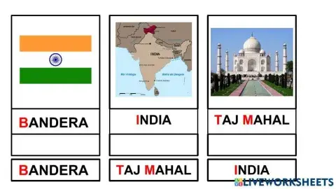 Tarjetas la india