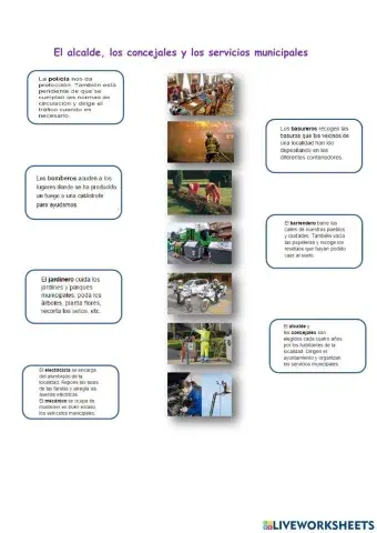 Servicios municipales