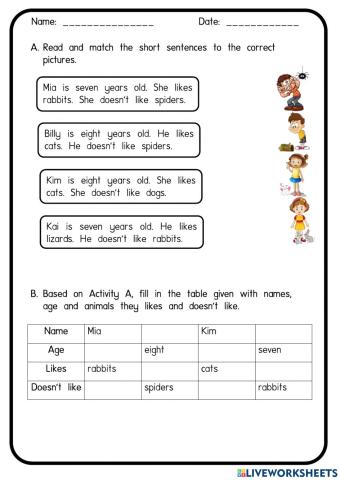 Unit 3: Pet Show 15.10.2021