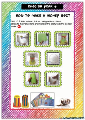 How to make a money box?