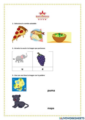 Segundo, Varias actividades