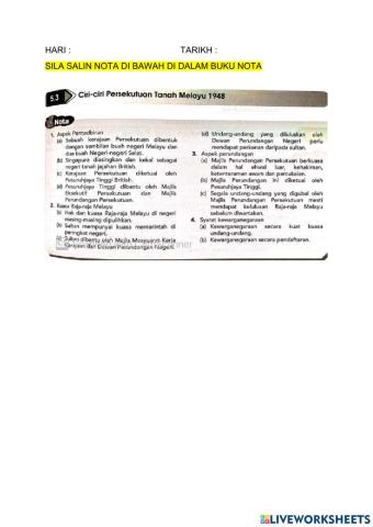 Bab 5 : Persekutuan Tanah Melayu 1948