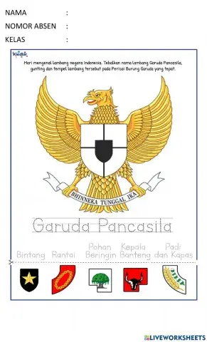 Pancasila beserta lambangnya