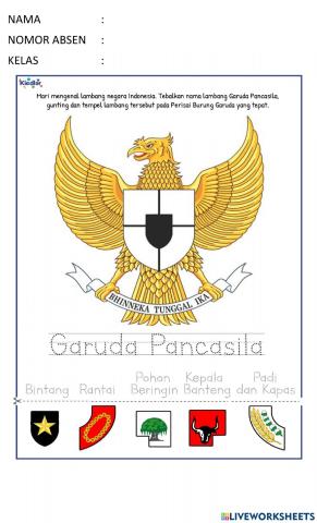 Pancasila beserta lambangnya