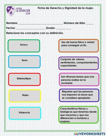 Derecho y Dignidad de la Mujer
