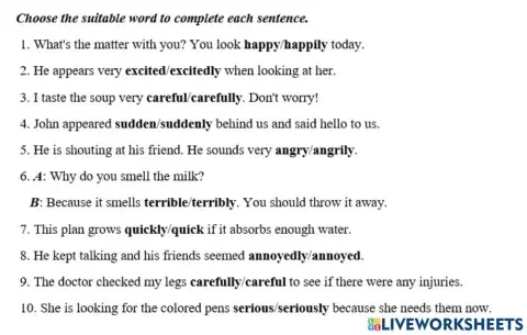 u2 lop 11 linking verb 1