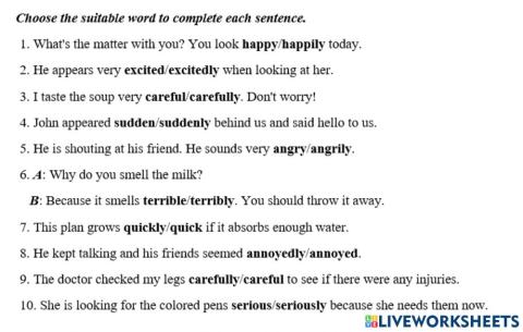 u2 lop 11 linking verb 1