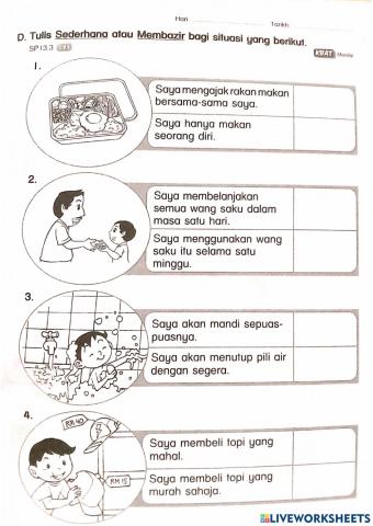 P. Moral Unit 13 Kesederhanaan
