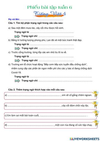 Vui tv cuối tuần 6