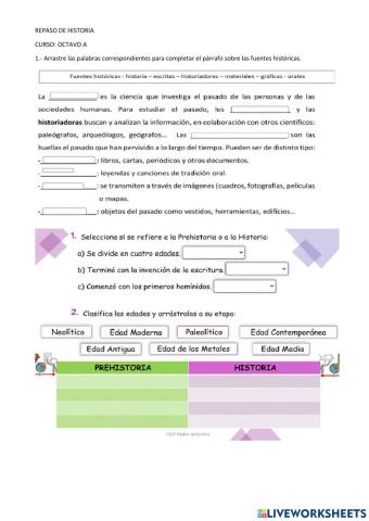 Repaso de historia