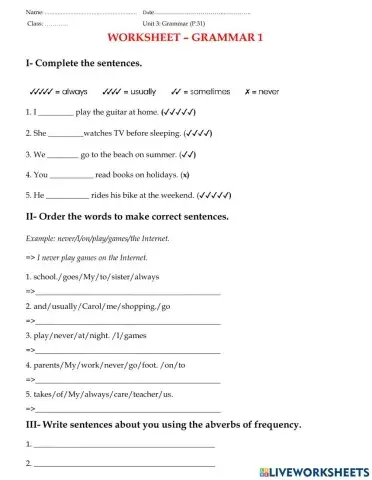 WS-Adverbs of frequency