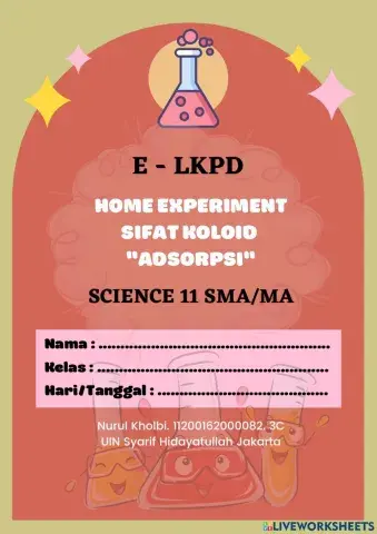 Praktikum Sifat Koloid Sederhana