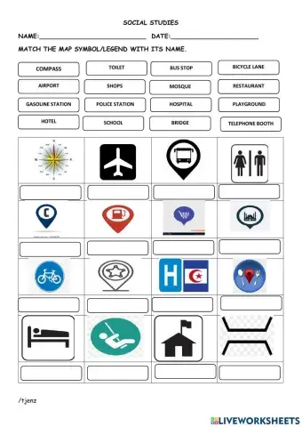 MAP SYMBOLS - LEGEND