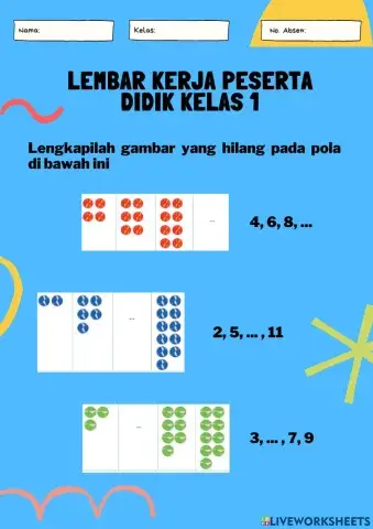 LKPD Matematika Kelas 1