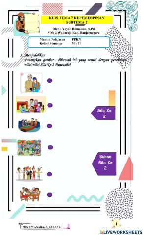 Tema 7 Kepemimpinan Subtema 1