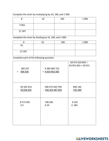 Sept Computation Test 2021
