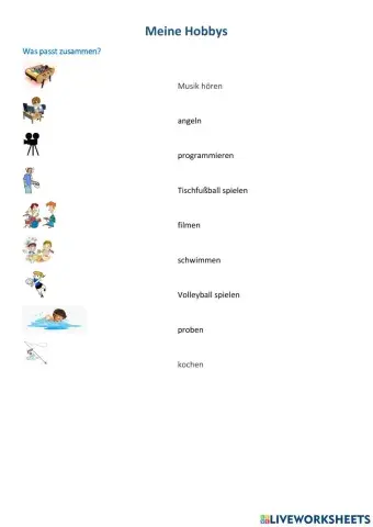 Meine Hobbys