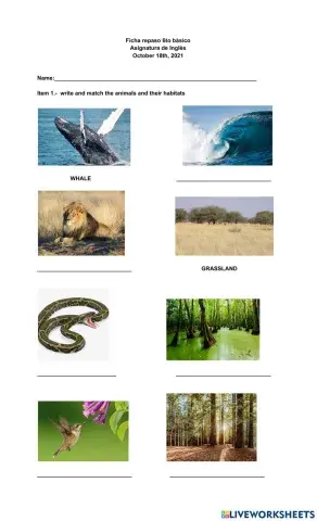 Unit 3: the natural world