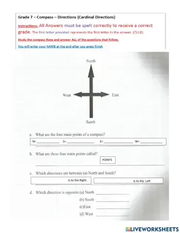 Compass  - Direction