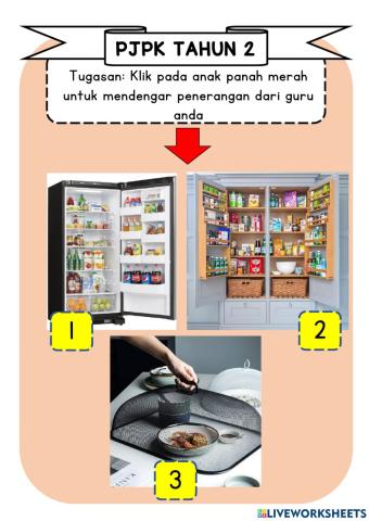 PJPK Tahun 2 Penjagaan Makanan