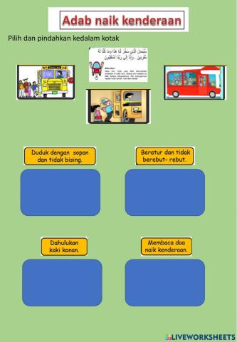 Doa dan adab menaiki kenderaan