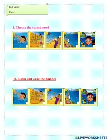 We're having fun at the beach!