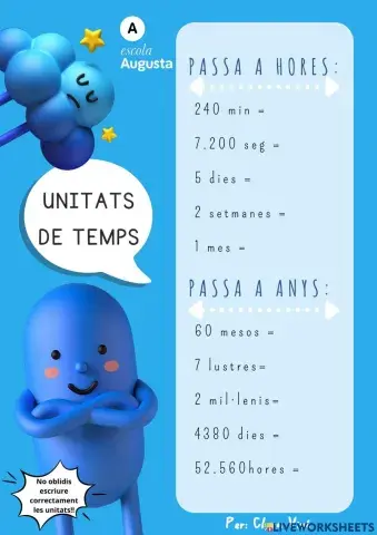 Unitats de temps