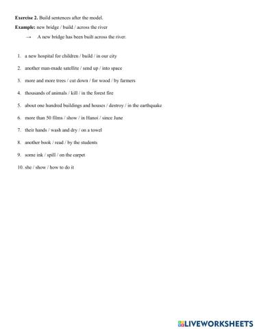 Grammar: Present Perfect Passive