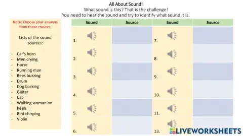Sound