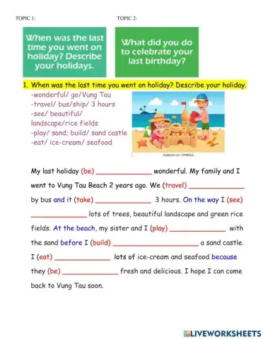 Speaking topics for flyers