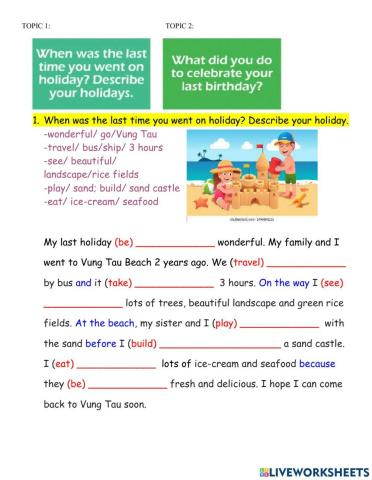 Speaking topics for flyers