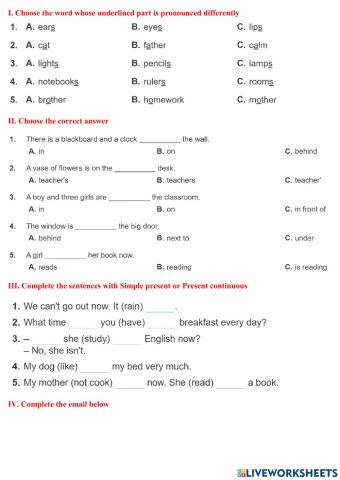 Review Unit 123 Tieng Anh 6