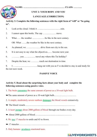 Your body and you (language)