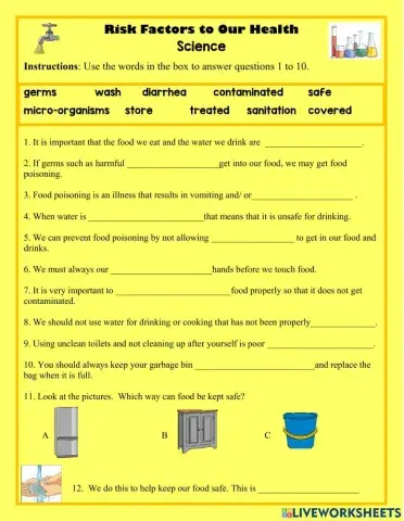 Risk Factors to Health