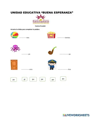 Sílabas pa-pe-pi-popu